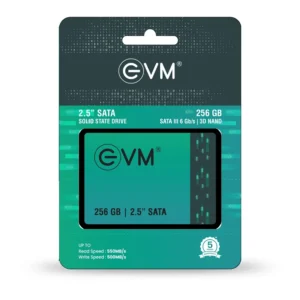EVM 256GB 2.5-Inch SATA 3D TLC NAND Flash Fast Performance Internal SSD ( EVM25/256GB )