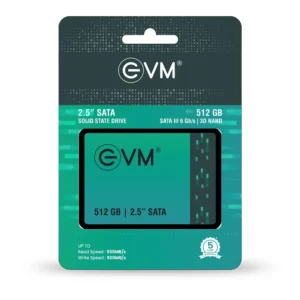 EVM 512GB 2.5-Inch SATA 3D TLC NAND Flash Fast Performance Internal SSD ( EVM25/512GB )