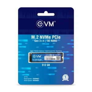 EVM 512GB M.2 NVME 2280 Pcle Gen 3x4 3D NAND TLC Internal SSD ( EVMNV/512GB )