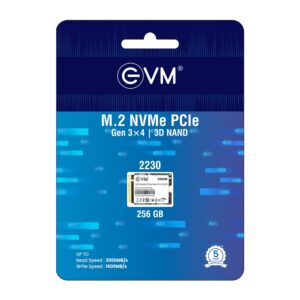 EVM 256GB M.2 NVMe 2230 Pcle Gen 3x4 Internal SSD ( EVMNV30/256GB )