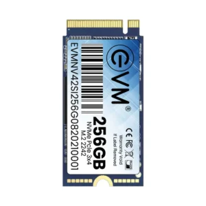 EVM 256GB M.2 NVME 2242 Pcle Gen 3x4 3D NAND Flash SATA III 6Gb/s Internal SSD ( EVMNV42/256GB )