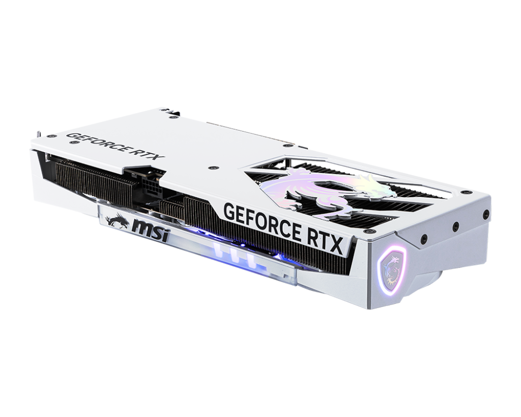 MSI GeForce RTX 5060 Ti 16G Gaming Trio OC White 16GB GDDR7 128-bit Gaming Graphics Card Triple Fans ( G506T-16GTCW ) - Image 3