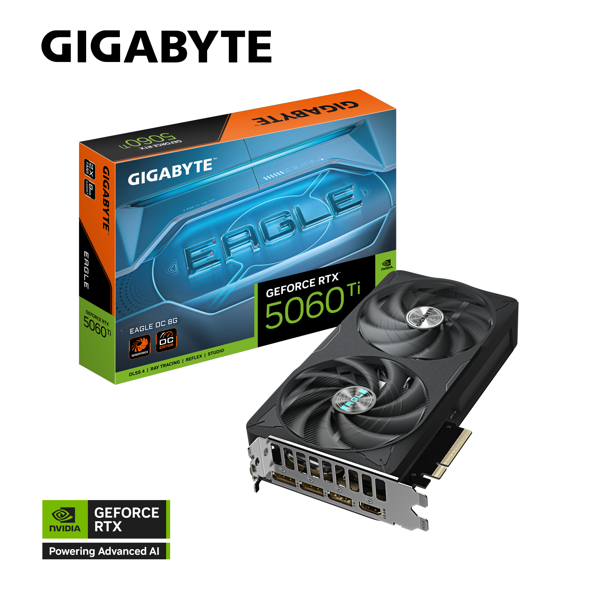 Gigabyte GeForce RTX 5060 Ti EAGLE OC 8G 8GB GDDR7 128 bit Gaming