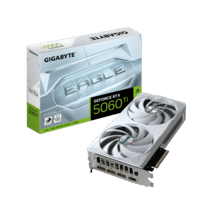 Gigabyte GeForce RTX 5060 Ti EAGLE OC ICE 8G 8GB GDDR7 128 bit Gaming Graphics Card With Dual Fans ( GV-N506TEAGLEOC ICE-8GD )