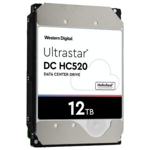 Western Digital WD Ultrastar DC HC520 12TB SATA 7200 rpm Enterprise Hard Drive ( HUH721212ALE600 )