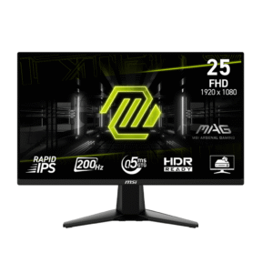 MSI MAG 255F E20 24.5-Inch Flat Rapid IPS FHD 200Hz 0.5ms (GtG, Min) AMD FreeSync Premium Anti-glare Gaming Monitor 