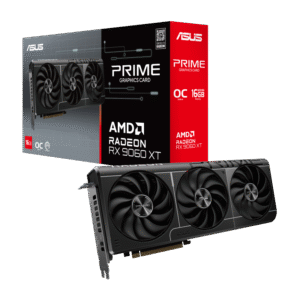 Asus Prime Radeon RX 9060 XT 16GB GDDR6 OC Edition 128-bit Gaming Graphics Card With Triple Fans ( PRIME-RX9060XT-O16G )