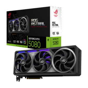 Asus ROG Astral GeForce RTX 5080 16GB GDDR7 OC Edition 256-bit Gaming Graphics Card With Triple Fans