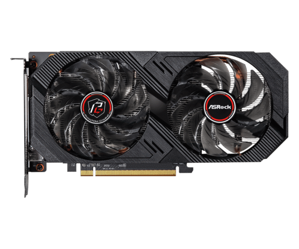 Asrock AMD Radeon RX 6500 XT Phantom Gaming D 4GB OC 4GB GDDR6 64-bit Gaming Graphics Card With Dual Fans ( RX-6500-XT-PGDD-4GO ) - Image 3