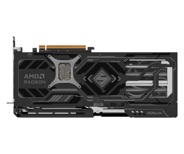 Asrock AMD Radeon RX 9070 XT Steel Legend Dark 16GB GDDR6 256-Bit Gaming Graphics Card With Triple Fans ( RX9070XT SLD 16G ) - Image 6