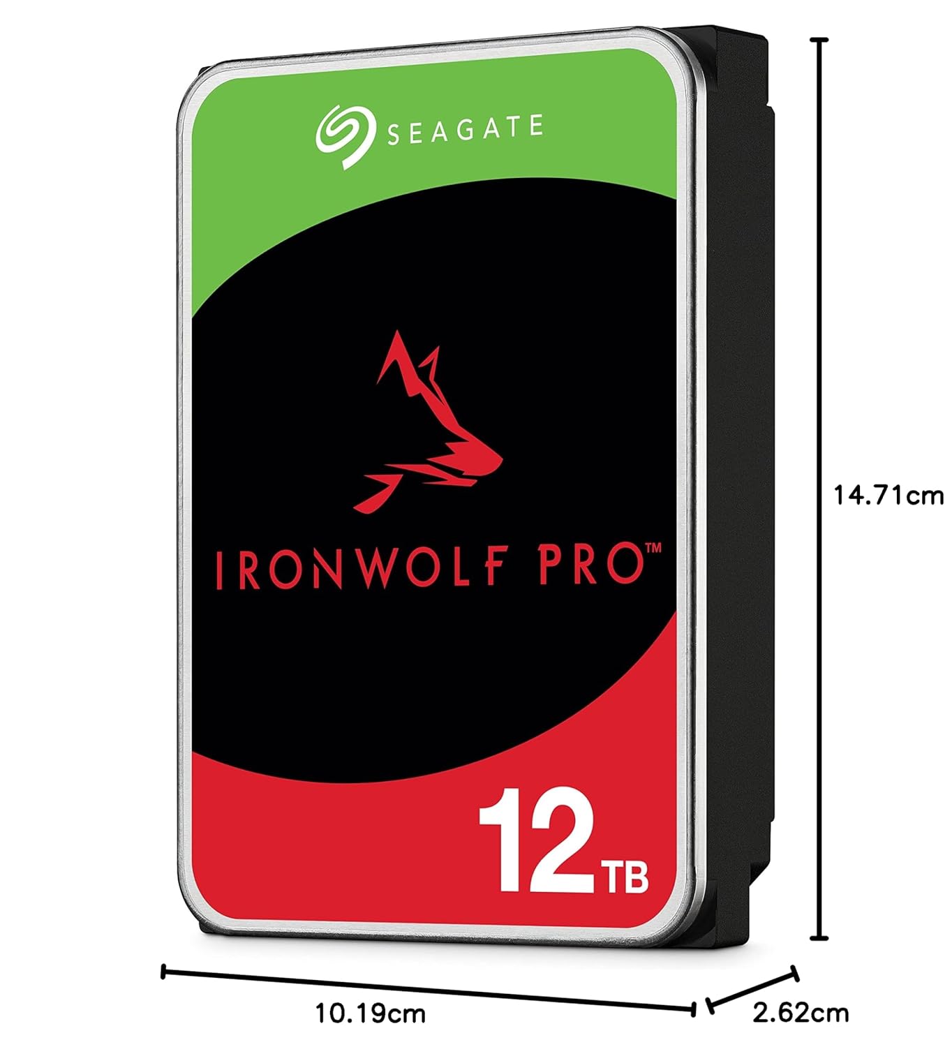 Seagate IronWolf Pro 12TB 256MB Cache 7200 RPM Enterprise NAS Internal Hard Disk Drive ( ST12000NT001 ) - Image 4