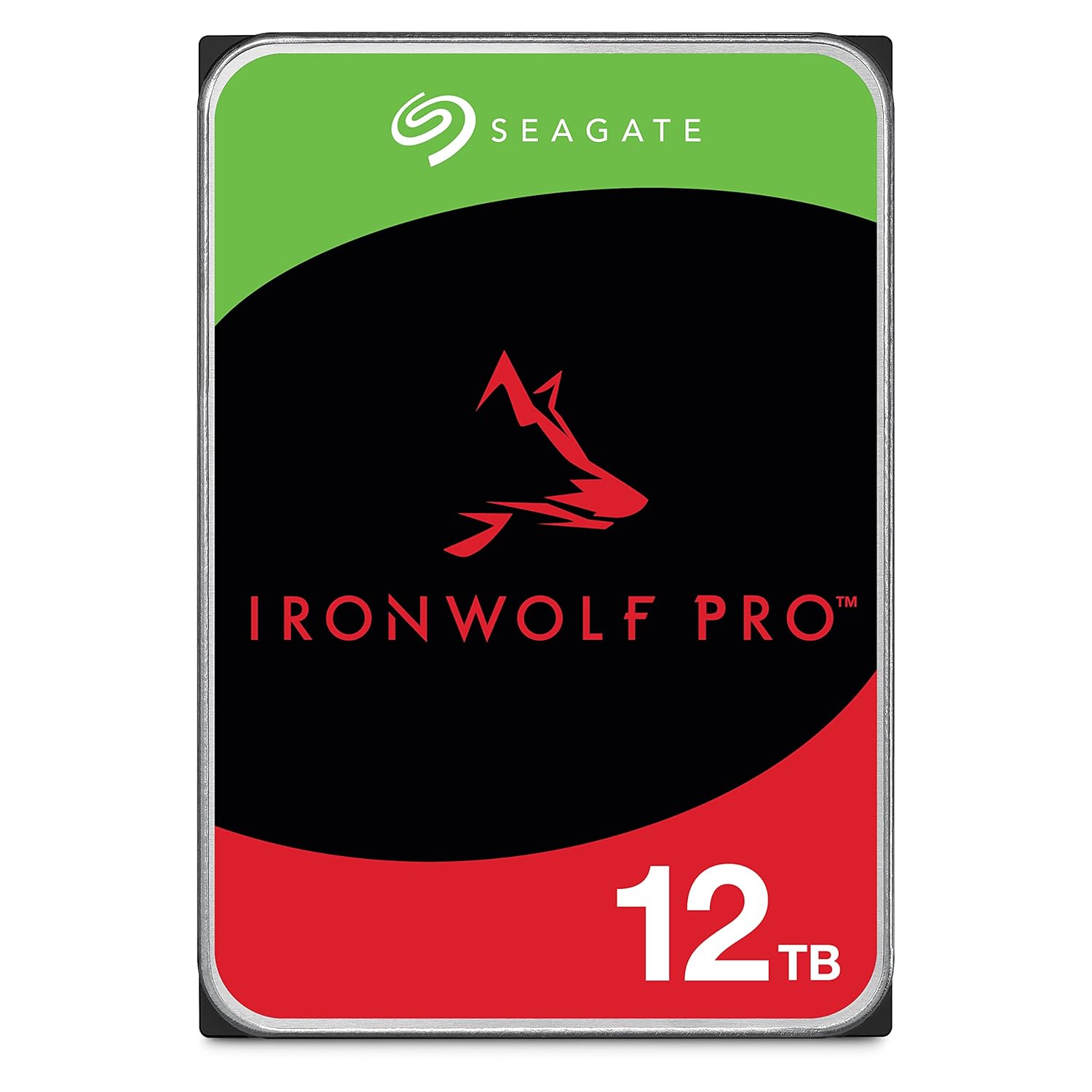 Seagate IronWolf Pro 12TB 256MB Cache 7200 RPM Enterprise NAS Internal Hard Disk Drive ( ST12000NT001 )