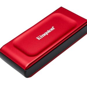 Kingston XS1000 1TB USB-C USB 3.2 Gen 2 Portable Red External Solid State Drive ( SXS1000R/1000G )