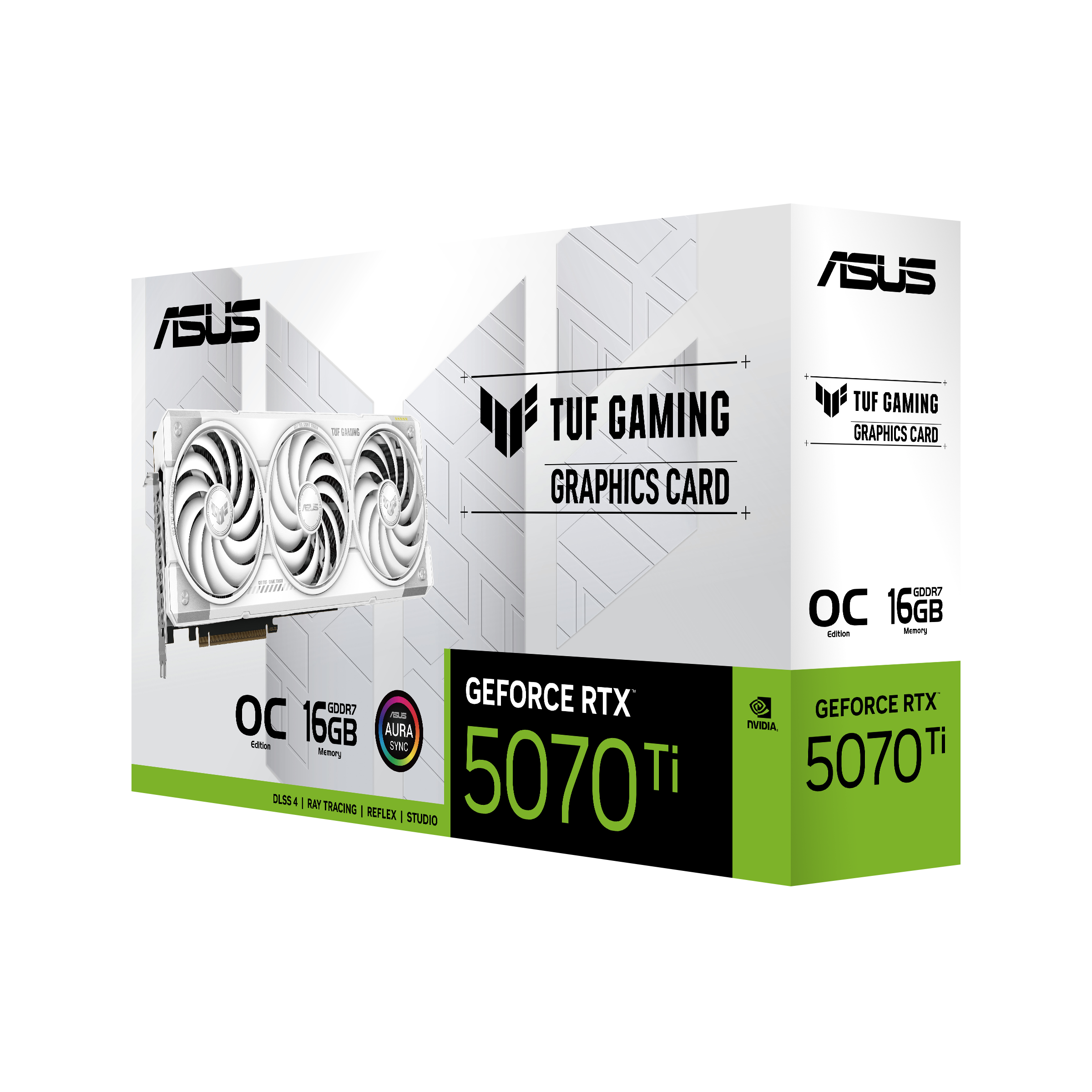 Asus TUF Gaming GeForce RTX 5070 Ti 16GB GDDR7 White OC Edition