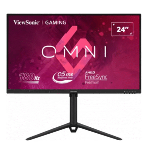 Viewsonic VX2428J 24 Inch FHD 180Hz Fast IPS 0.5ms MPRT HDR10 AMD FreeSync Premium Gaming Monitor With Built in Speakers