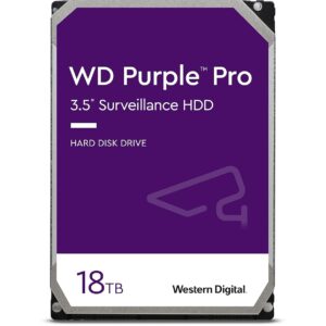 Western Digital WD Purple Pro 18TB 3.5-Inch SATA 512MB Cache Surveillance Hard Disk Drive ( WD181PURP )