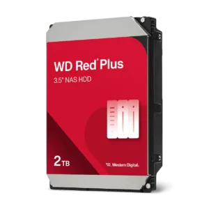 Western Digital WD Red Plus 2TB 3.5-Inch SATA 5400 RPM 64MB Cache Size Internal NAS Hard Drive ( WD20EFPX )