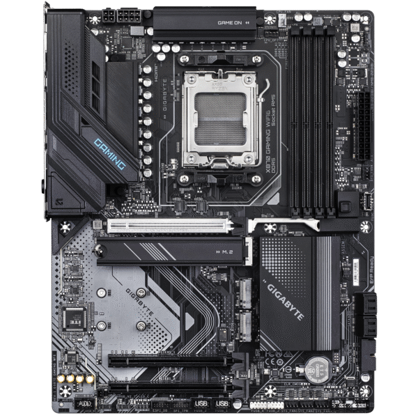 Gigabyte X870 GAMING WIFI6 ATX Motherboard ( AMD Socket AM5, AMD Ryzen 9000, 8000, 7000 Series Cpu, 4 x DDR5 RAM Slots, Max 256GB RAM Support ) - Image 2