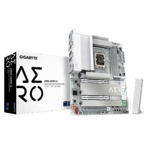 Gigabyte Z890 AERO G ATX Motherboard ( Intel Socket LGA1851, Support Intel Core Ultra Cpu, 4 x DDR5 RAM Slots, Max 256GB RAM Support )