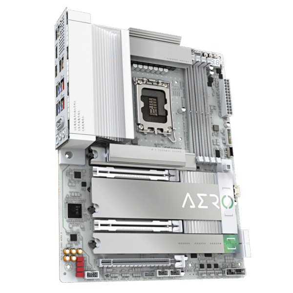 Gigabyte Z890 AERO G ATX Motherboard ( Intel Socket LGA1851, Support Intel Core Ultra Cpu, 4 x DDR5 RAM Slots, Max 256GB RAM Support ) - Image 2