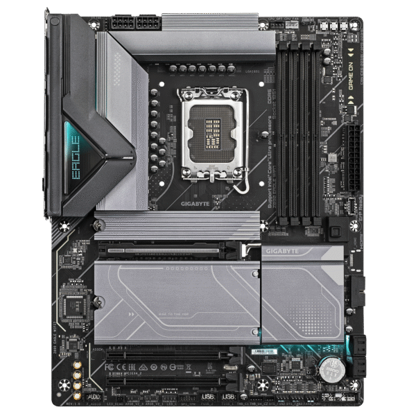 Gigabyte Z890 EAGLE WIFI7 ATX Motherboard ( Intel Socket LGA1851, Support Intel Core Ultra Cpu, 4 x DDR5 RAM Slots, Max 256GB RAM Support ) - Image 3