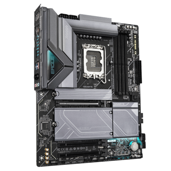 Gigabyte Z890 EAGLE WIFI7 ATX Motherboard ( Intel Socket LGA1851, Support Intel Core Ultra Cpu, 4 x DDR5 RAM Slots, Max 256GB RAM Support ) - Image 2