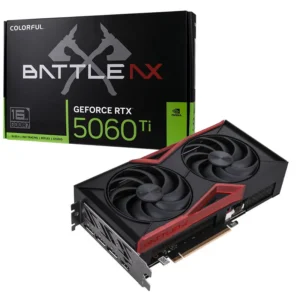 Colorful GeForce RTX 5060 Ti Battle AX DUO 16GB-V(Colorful GeForce RTX 5060 Ti NB DUO 16GB-V) 16GB GDDR7 128bit Graphics Card With Dual Fans
