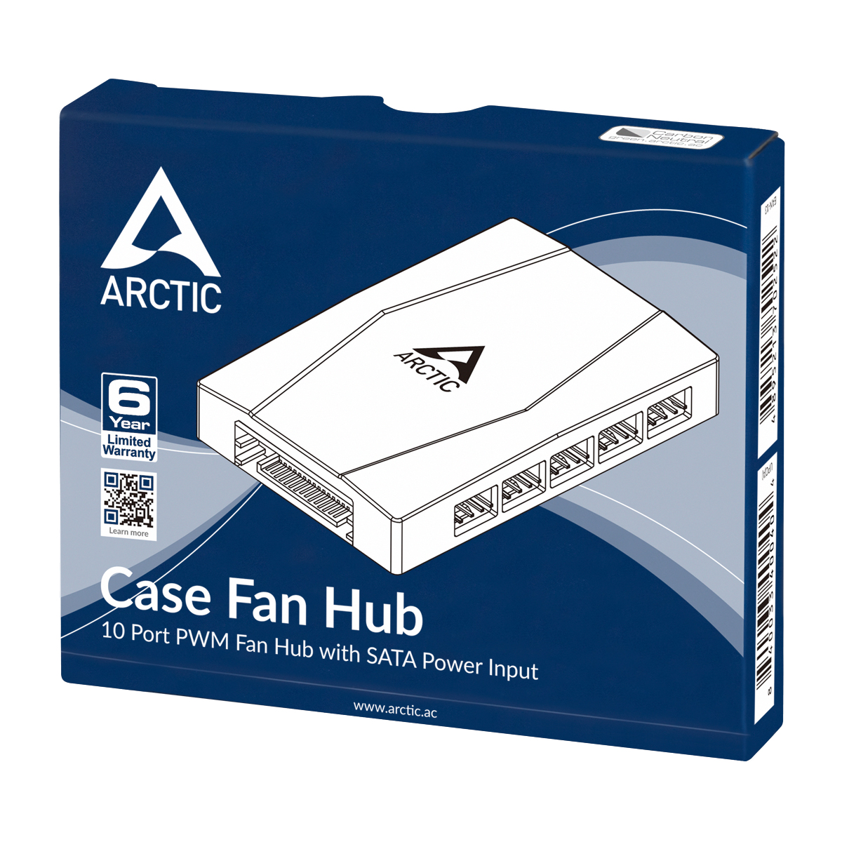 Arctic Case Fan Hub 10 Port PWM Fan Hub With SATA Power ( ACFAN00175A ) - Image 8