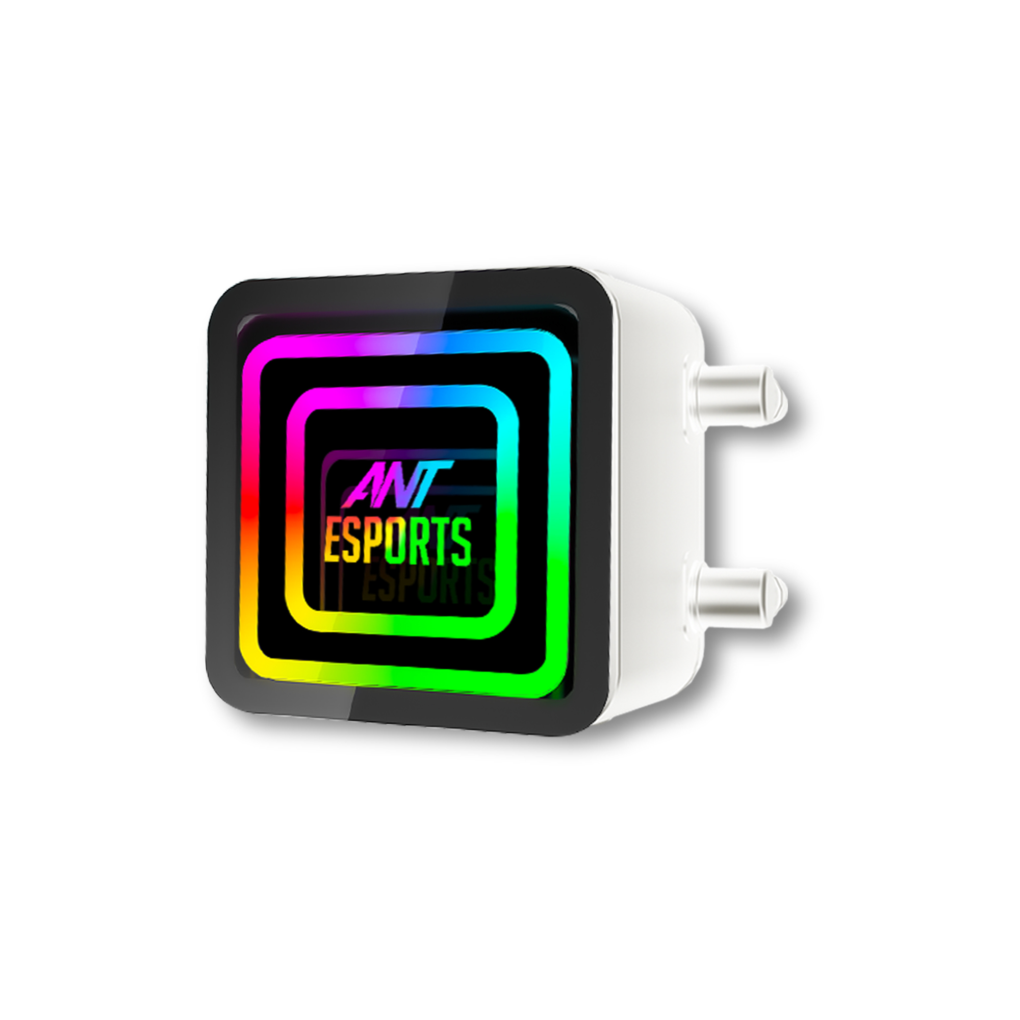 Ant Esports ICE-Infinite 240mm ARGB AM5/LGA1851 White AIO Liquid Cooler ( AESP0294 ) - Image 2