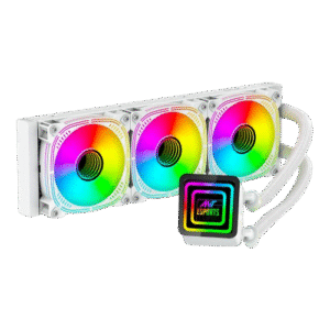 Ant Esports ICE-Infinite 360mm ARGB AM5/LGA1851 White AIO Cpu Liquid Cooler ( AESP0296 )
