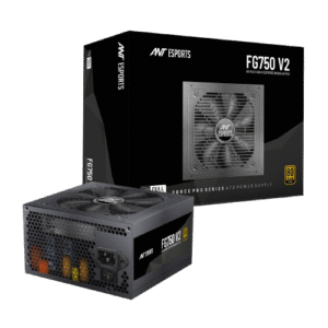 Ant Esports PSU FG750 V2 750W 80+Gold Full Modular Black Power Supply Unit ( AESP0363 )