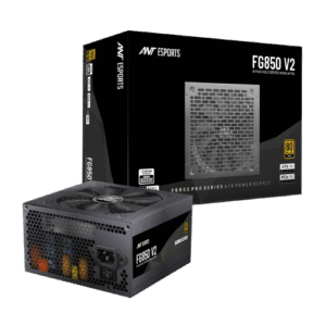 Ant Esports FG850 V2 850W 80+Gold Full Modular ATX 3.1 & PCIe 5.1 Black Power Supply Unit ( AESP0364 )