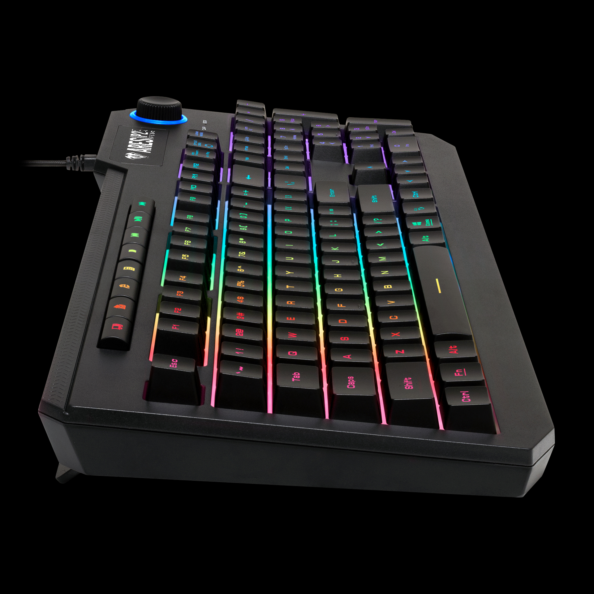 Gamdias ARES P2 LITE 2-IN-1 COMBO Wired USB RGB Gaming Keyboard And Mouse Combo Black - Image 4