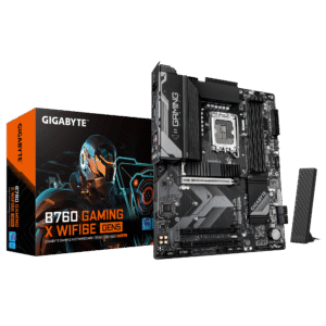 Gigabyte B760 GAMING X WIFI6E GEN5 ATX Motherboard ( Intel LGA1700 Socket, Support Intel 14th, 13th, and 12th Gen Intel Core, Pentium Gold and Celeron Cpu, 4 x DDR5 RAM Slots, Max 256 GB RAM )