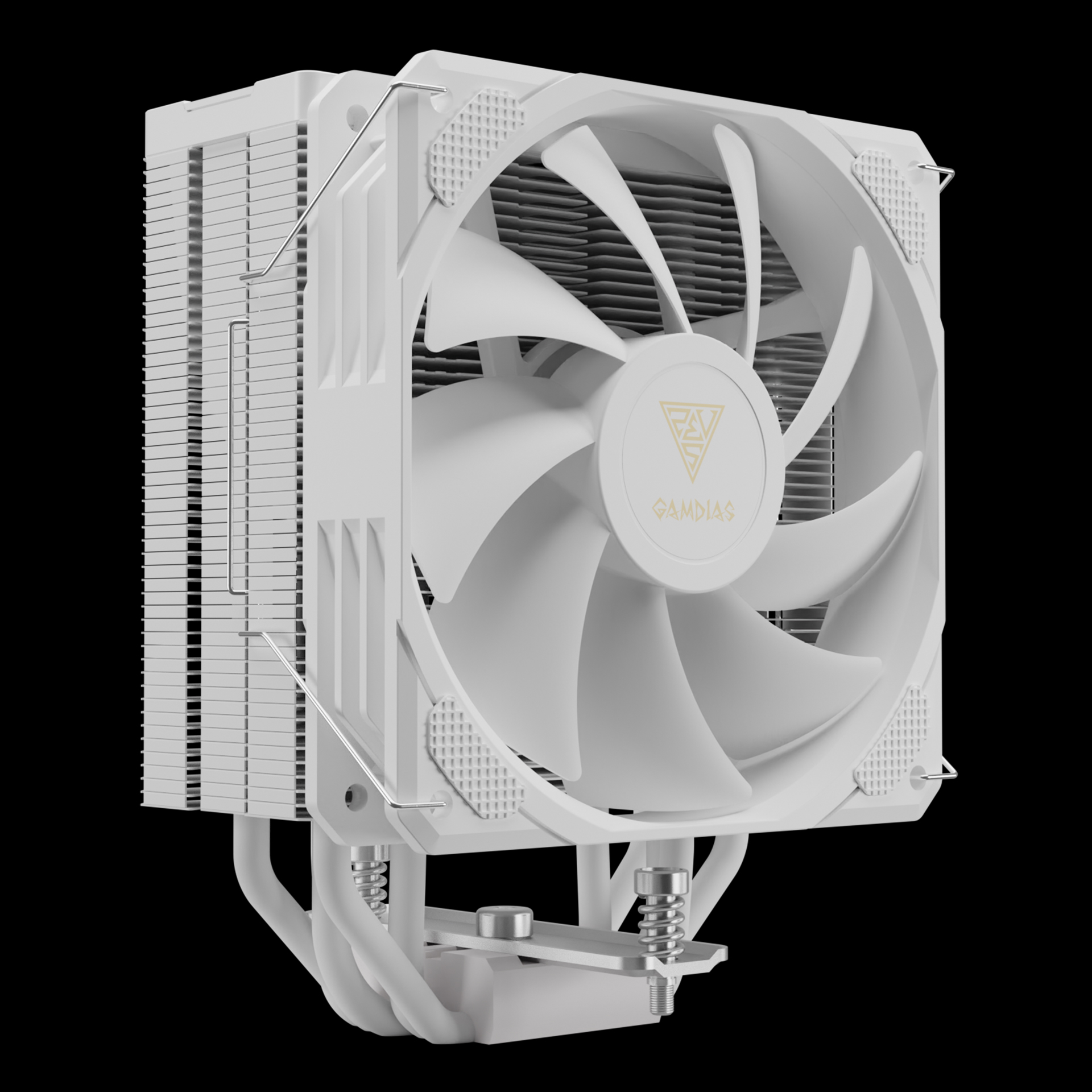 Gamdias BOREAS M2-510 WH 120mm White CPU Air Cooler - Image 2