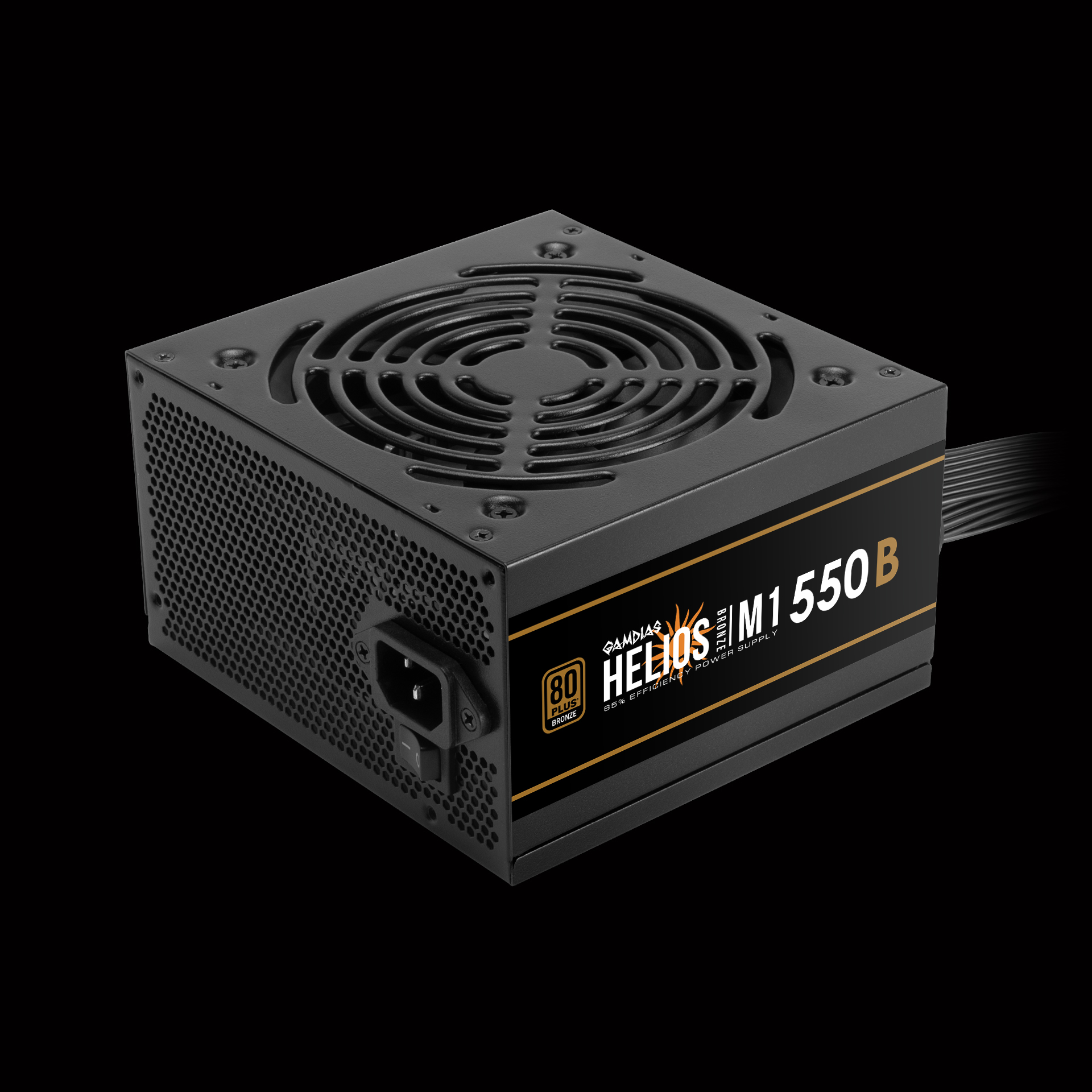 Gamdias HELIOS M1-550B 550W 80 Plus Bronze Non Modular Power Supply Unit - Image 3