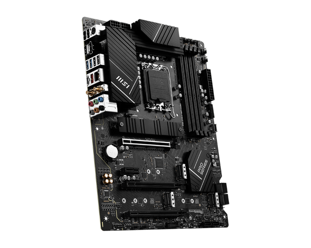 MSI PRO Z790-P WIFI DDR4 ATX Motherboard ( Intel LGA 1700 Socket, Support Intel Core 14th, 13th, 12th Gen Cpu, Intel Pentium Gold and Celeron Cpu, 4x DDR4 RAM Slots, Max 128GB RAM ) - Image 4