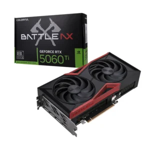 Colorful GeForce RTX 5060 Ti Battle AX DUO 8GB-V(Colorful GeForce RTX 5060 Ti NB DUO 8GB-V) 8GB GDDR7 128bit Graphics Card With Dual Fans