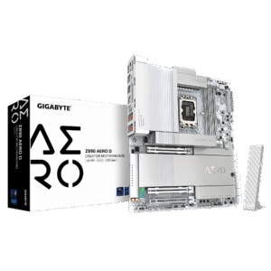 Gigabyte Z890 AERO D E-ATX Motherboard ( Intel LGA1851 Socket, Support Intel Core Ultra Cpu, 4 x DDR5 RAM Slots, Max 256GB RAM )