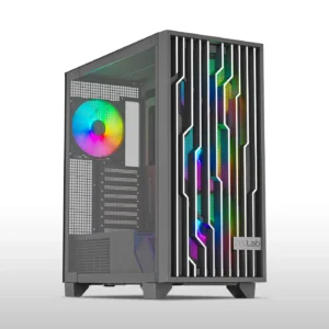 ProLab Design AI848 ARGB ATX Mid-Tower Workstation PC Case With Pre-installed ARGB Fans