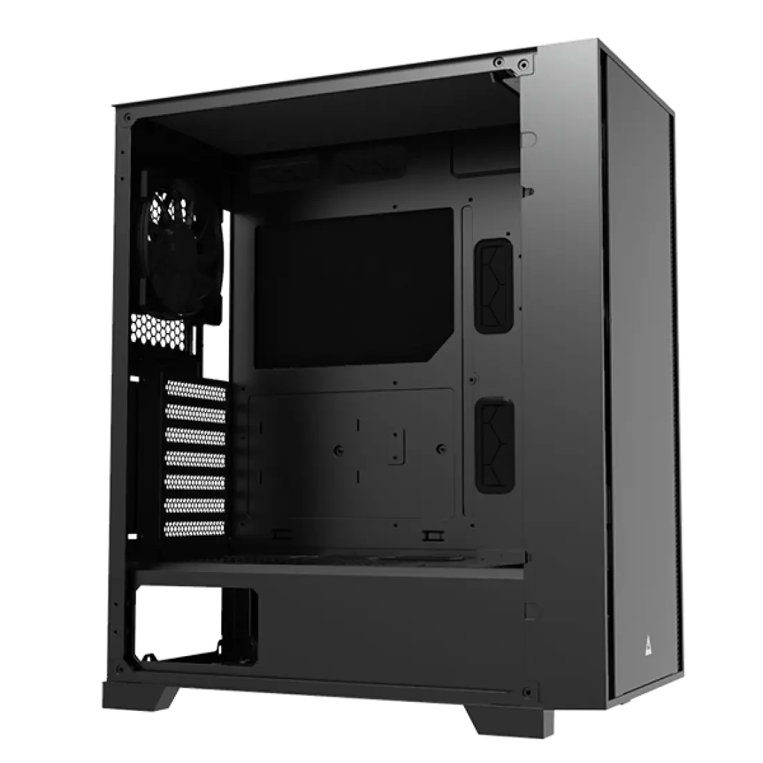 Box Computer 1000 Montech AIR 1000 SILENT ATX Mid Tower PC Case With Pre-installed Fans ...