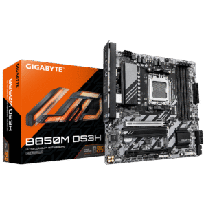 Gigabyte B850M DS3H (rev. 1.1) Micro ATX Motherboard ( AMD Socket AM5, Support AMD Ryzen 9000, 8000 ,7000 Series Processors, 4 x DDR5 RAM Slots, Max 256GB RAM Support )