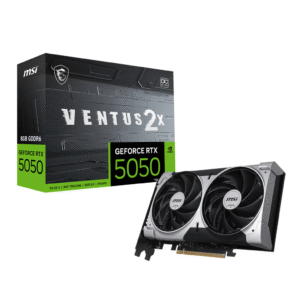 MSI GeForce RTX 5050 8G VENTUS 2X OC 8GB GDDR6 128-bit Gaming Graphics Card With Dual Fans ( G5050-8V2C )