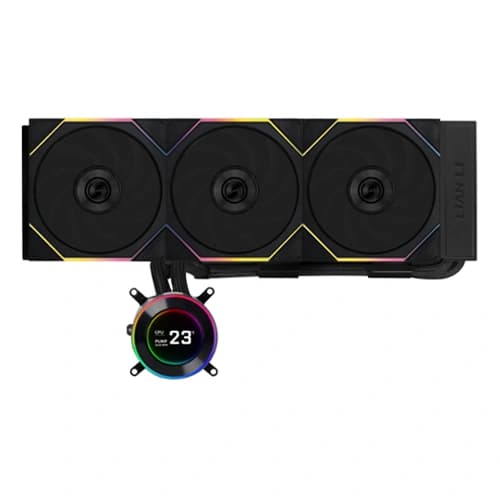Lian Li Hydroshift II LCD-C 360TL 360mm Black CPU Liquid Cooler ( GHS2LCD36TB )