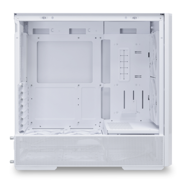 Lian Li Lancool 207 White ARGB ATX Mid Tower Tempered Glass Pc Cabinet With Pre-installed ARGB Fans ( G99-LAN207RW-IN ) - Image 3