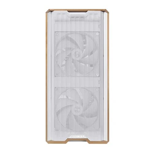 Lian Li Lancool 217 Wood White E-ATX Mid Tower Tempered Glass Pc Cabinet With Pre-installed ARGB Fans ( G99-LAN217W-IN ) - Image 3