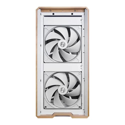 Lian Li Lancool 217 Wood White E-ATX Mid Tower Tempered Glass Pc Cabinet With Pre-installed ARGB Fans ( G99-LAN217W-IN ) - Image 6