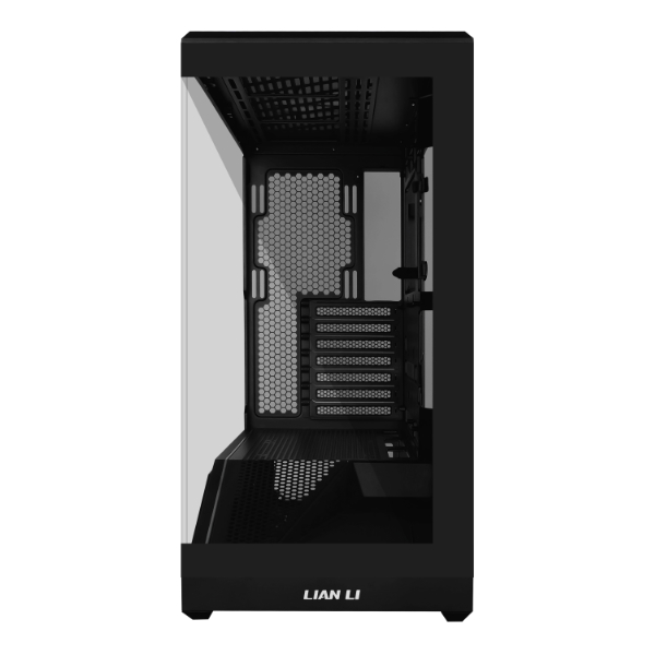 Lian Li Vector V100 ARGB E-ATX Mid Tower Tempered Glass Black Pc Cabinet With Pre-installed Fans ( G99-V100RX-IN ) - Image 5