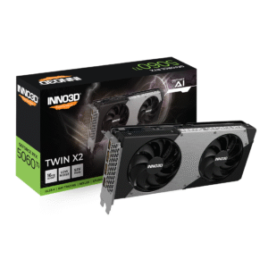 INNO3D GeForce RTX 5060 Ti 16GB TWIN X2 16GB GDDR7 128-bit Gaming Graphics Card With Dual Fans ( N506T2-16D7-191073N )