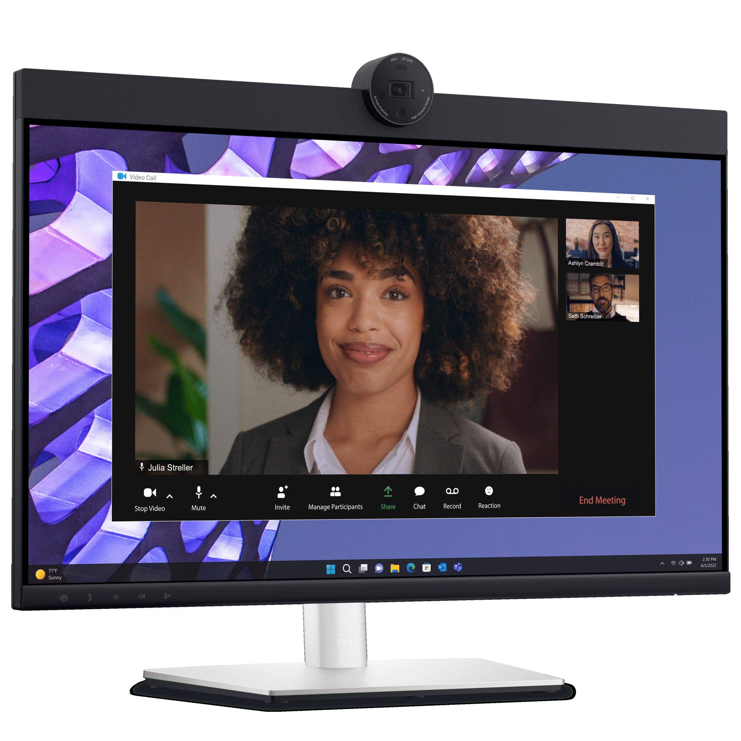 Dell Pro 24 Plus P2424HEB 24 inch Flat IPS FHD 60Hz Anti-glare Flicker-free Video Conferencing Monitor